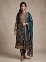 ডিজিটাল প্রিন্ট সিকোয়েন্স জর্জেট থ্রি-পিস